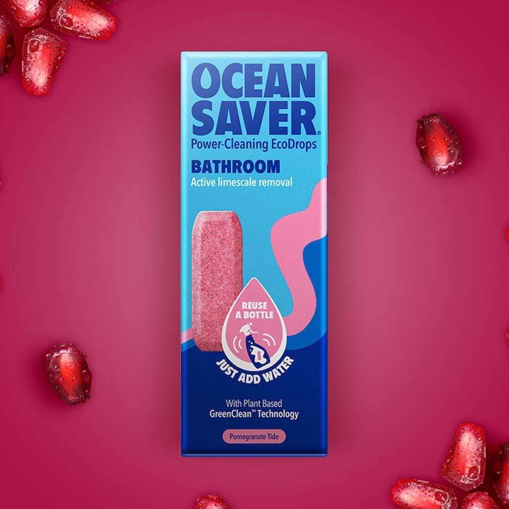 Plastic Free Cleaning Drop Bathroom Descaler Pomegranate Tide