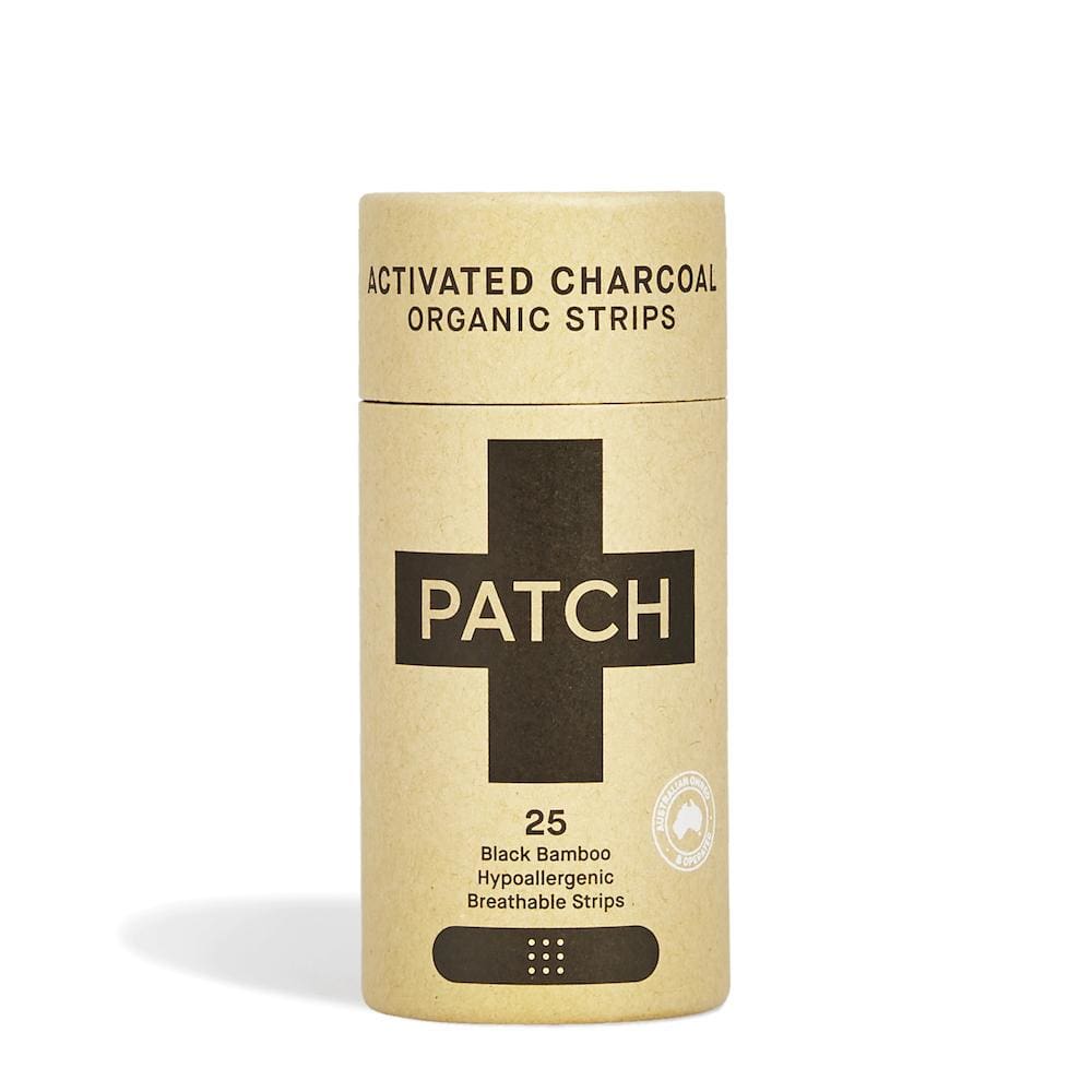 Patch Bamboo Plasters (25) by PATCH - Activated Charcoal &Keep