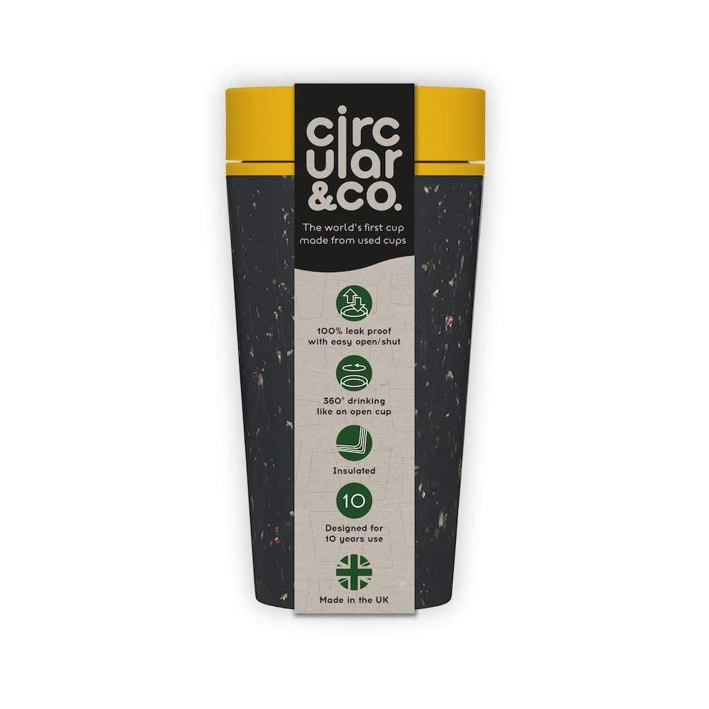 Circular Cup (formerly rCUP) Recycled Coffee Cup 12oz (340ml) &Keep