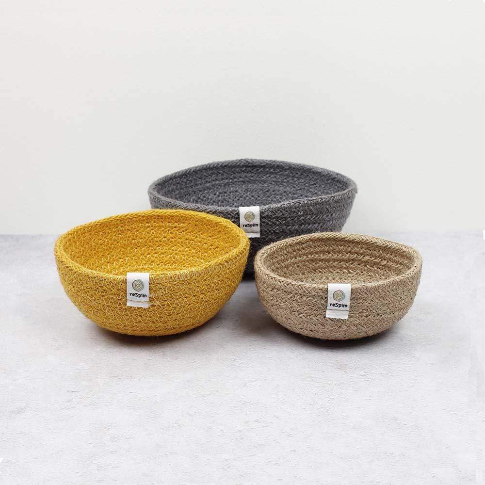Jute Mini Bowl Set Beach