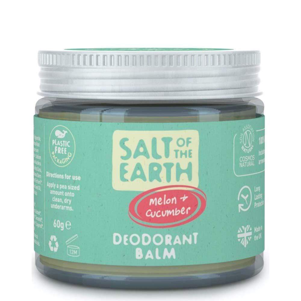 Salt of the Earth Natural Deodorant Balm - Melon & Cucumber &Keep