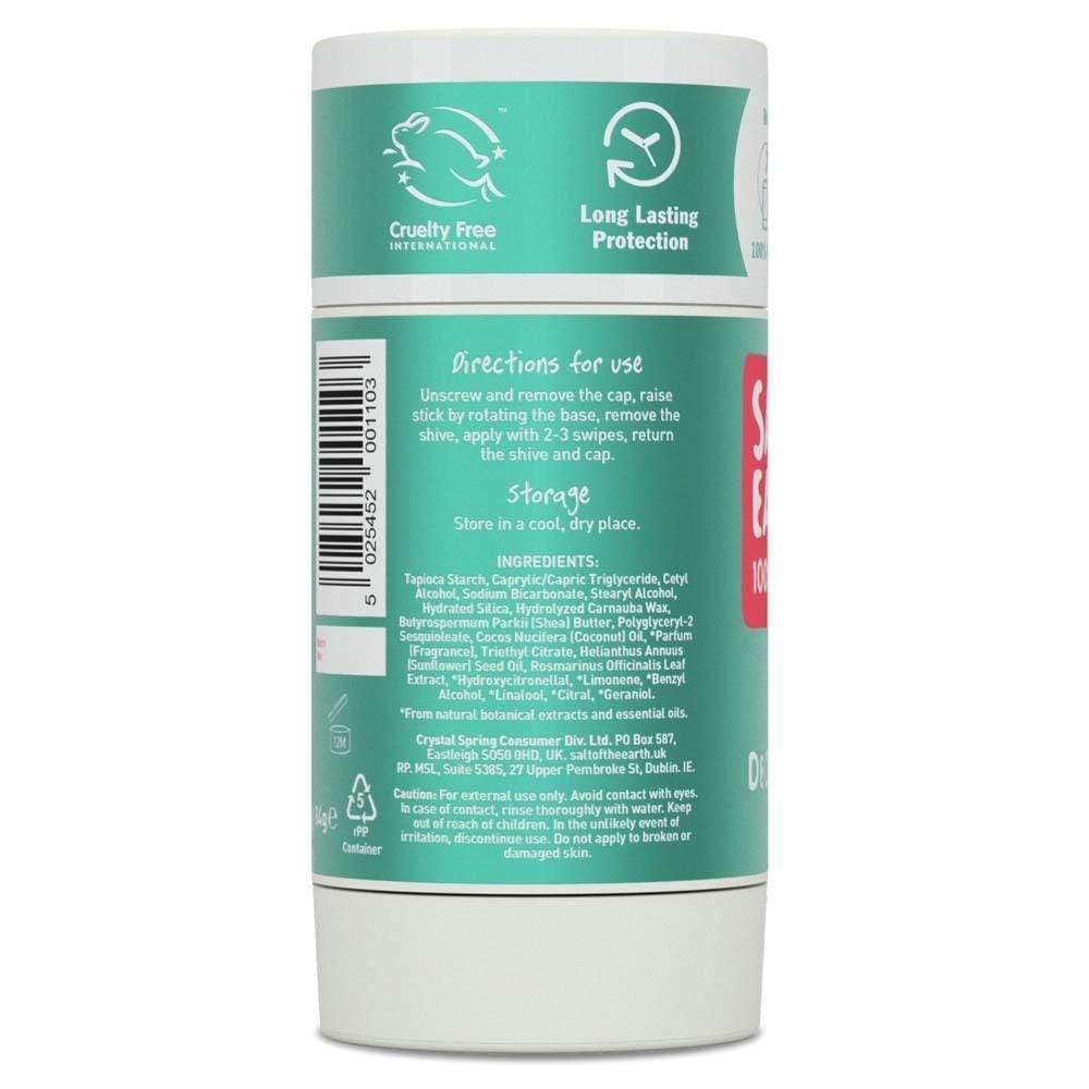 Salt of The Earth Natural Deodorant Stick (Refillable) - Melon & Cucumber &Keep