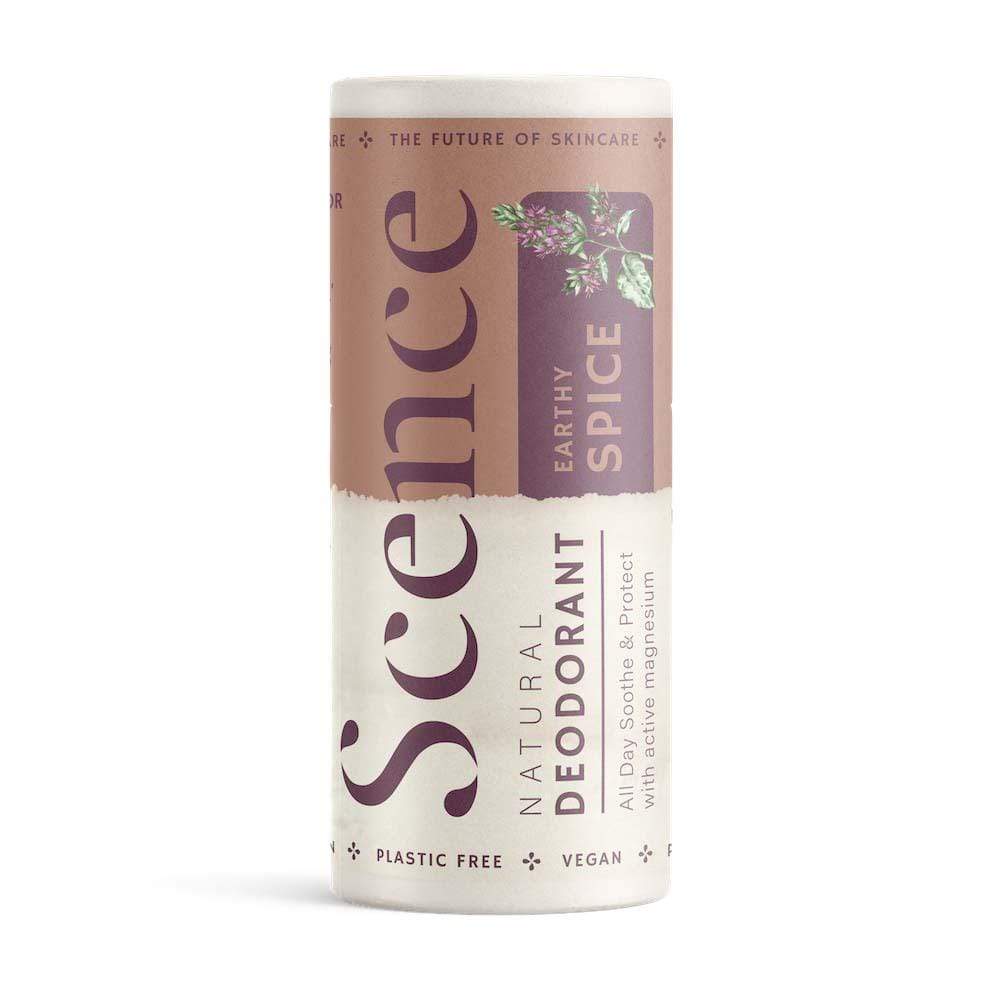 Scence Natural Vegan Deodorant Balm Stick - Earthy Spice