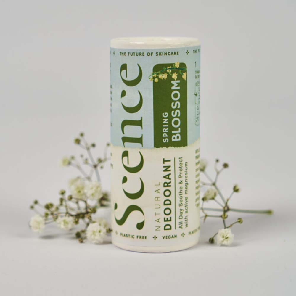 Scence Natural Vegan Deodorant Balm Stick - Spring Blossom &Keep