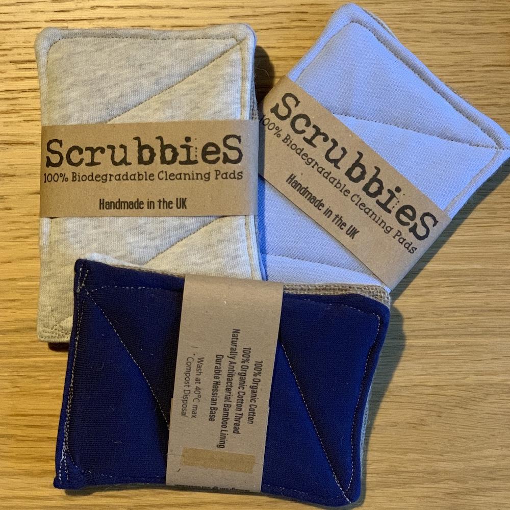Kind Scrubbies Scrubbies Unsponges Washing Up Cleaning Pads Plain Compostable | &Keep