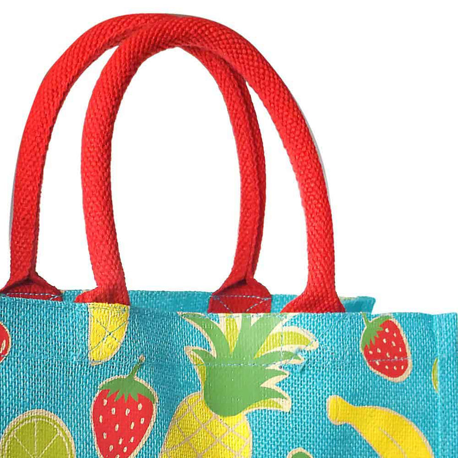 Fresh juicy apples on jute bag Tote Bag by B-d-s - Pixels