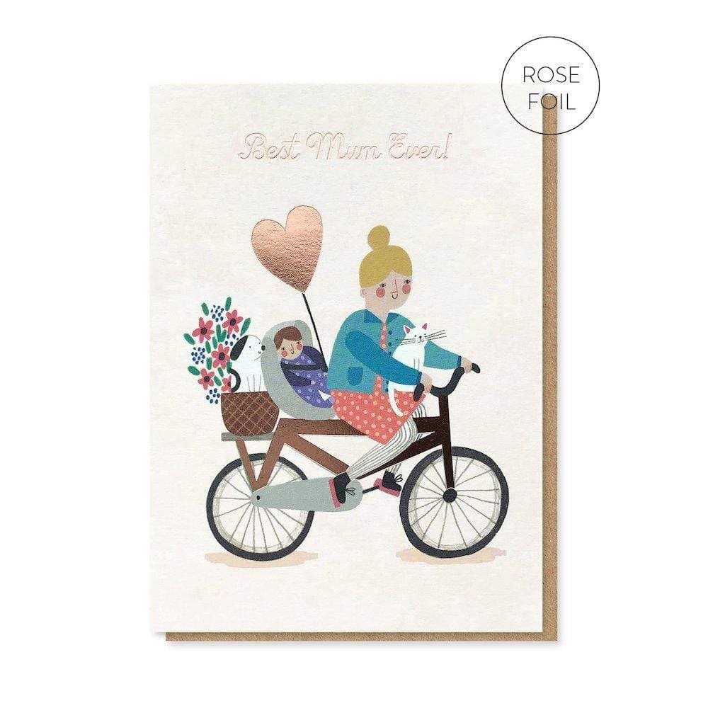 Best Mum Ever Greetings Card