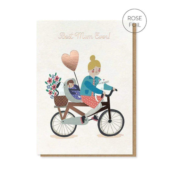 Best Mum Ever Greetings Card Stormy Knight &Keep
