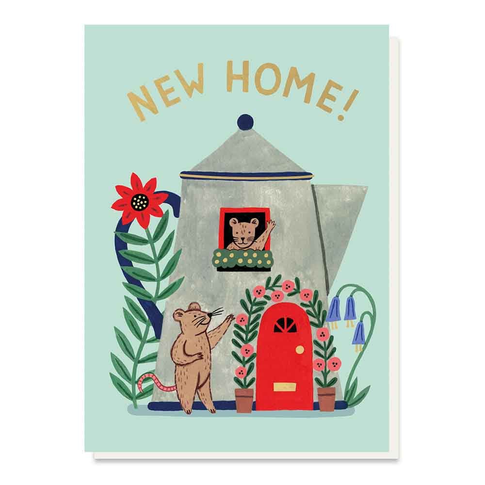 Mouse House New Home Greetings Card Stormy Knight &Keep
