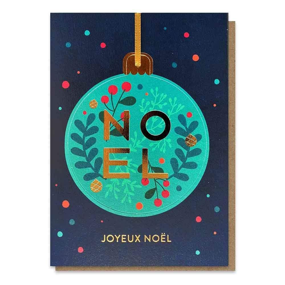 Noel Pop-Out Bauble Christmas Card &Keep