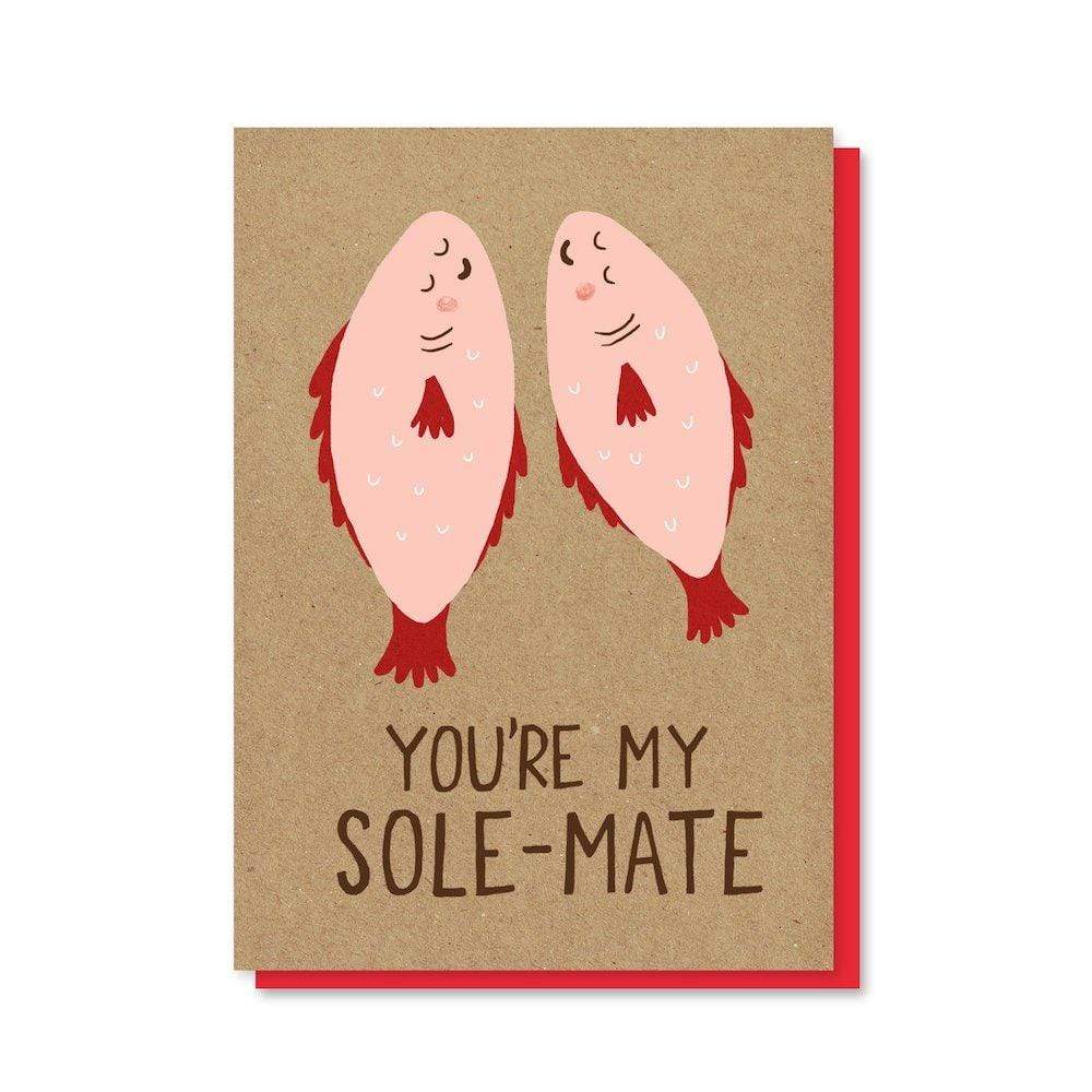 Sole-Mate Recycled Greetings Card Stormy Knight &Keep