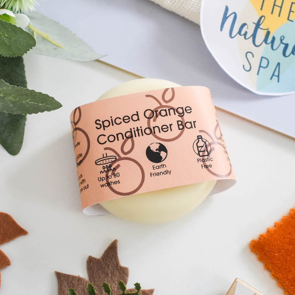 Spiced Orange Conditioner Bar by The Natural Spa &Keep