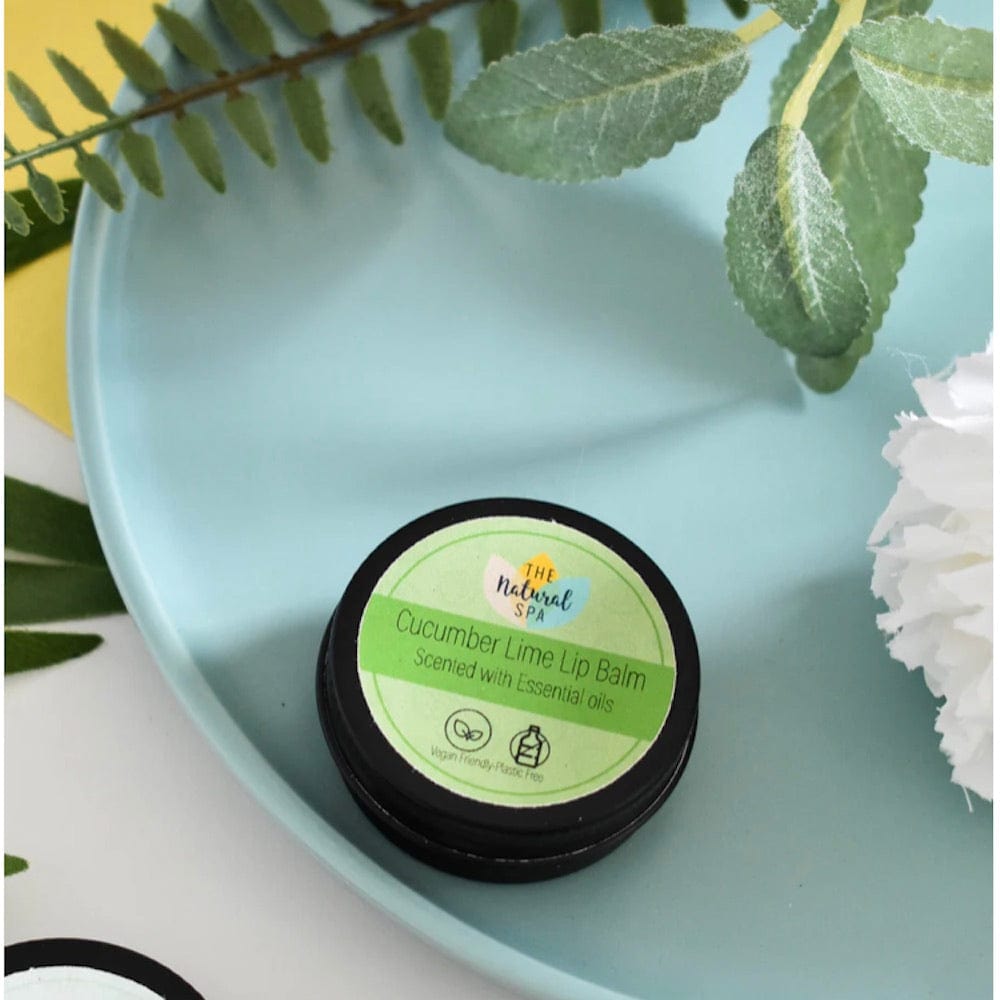 Cucumber Lime Lip Balm by The Natural Spa &Keep