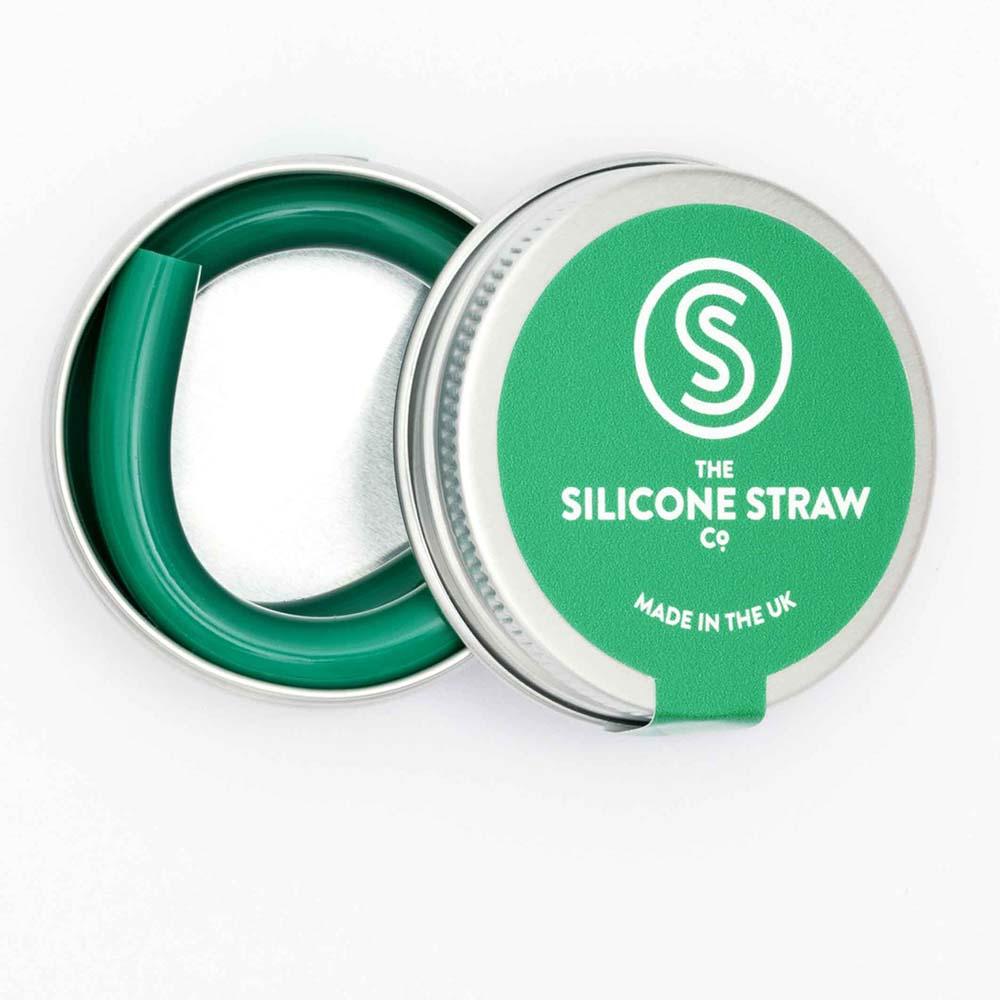 Reusable Silicone Straw in a Tin &Keep