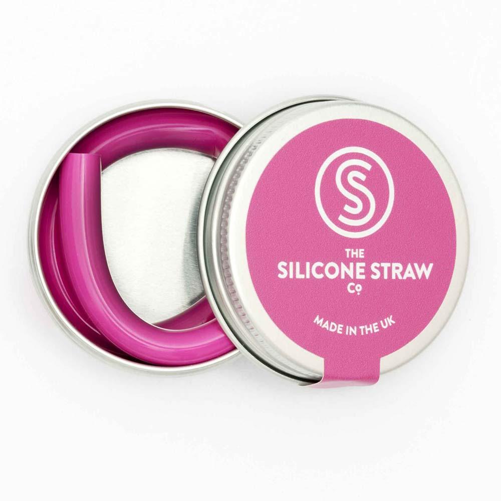 Reusable Silicone Straw in a Tin &Keep