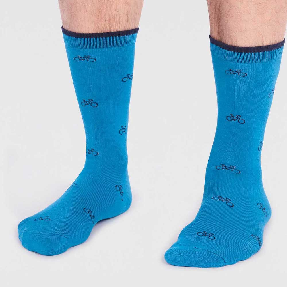 3-Pack of Men's Classic Bamboo Socks by Thought - Cycles &Keep