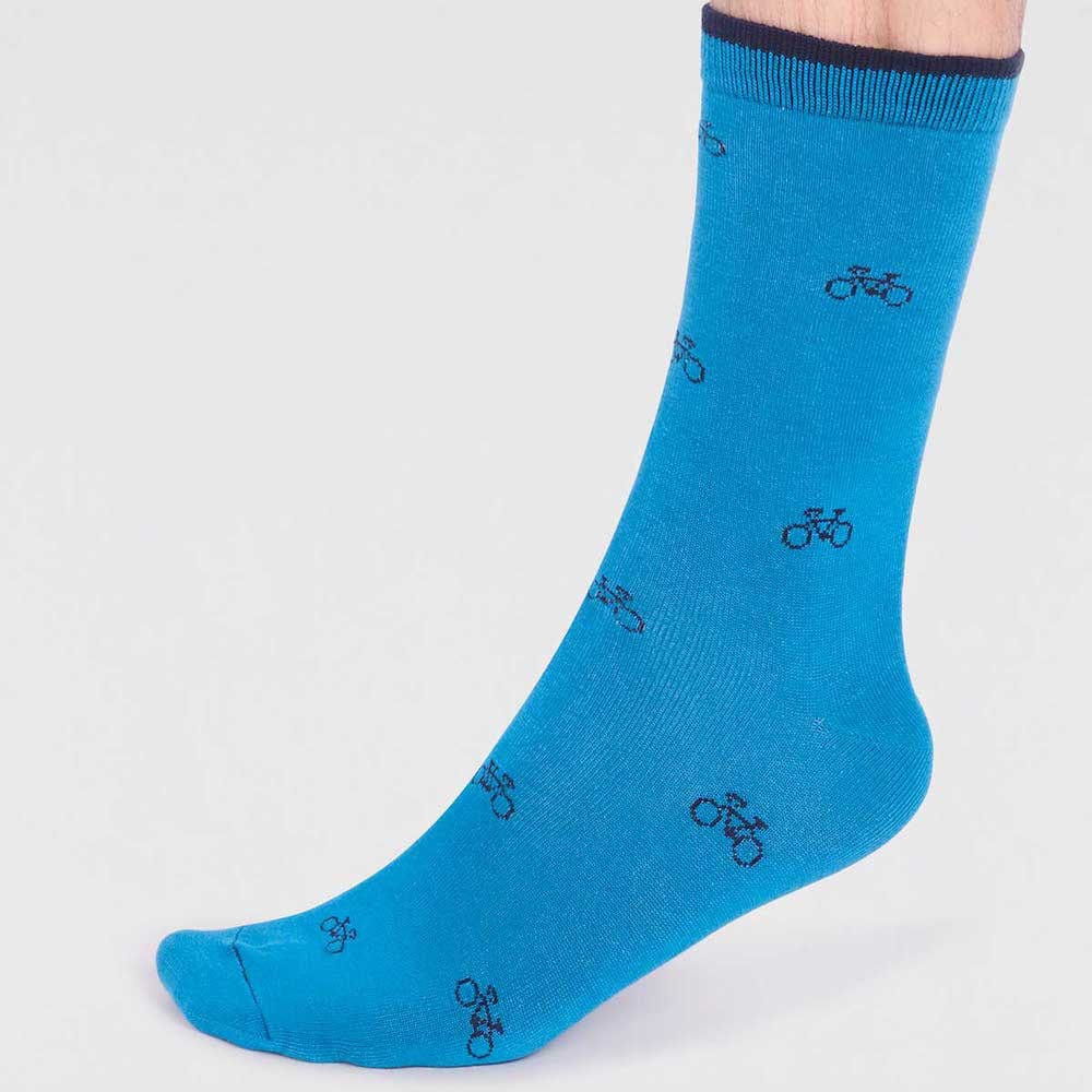 3-Pack of Men's Classic Bamboo Socks by Thought - Cycles &Keep