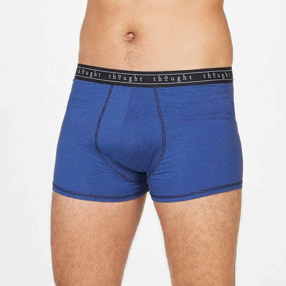 Men's Bamboo 'Michael' Boxers by Thought - Mazarine Blue &Keep