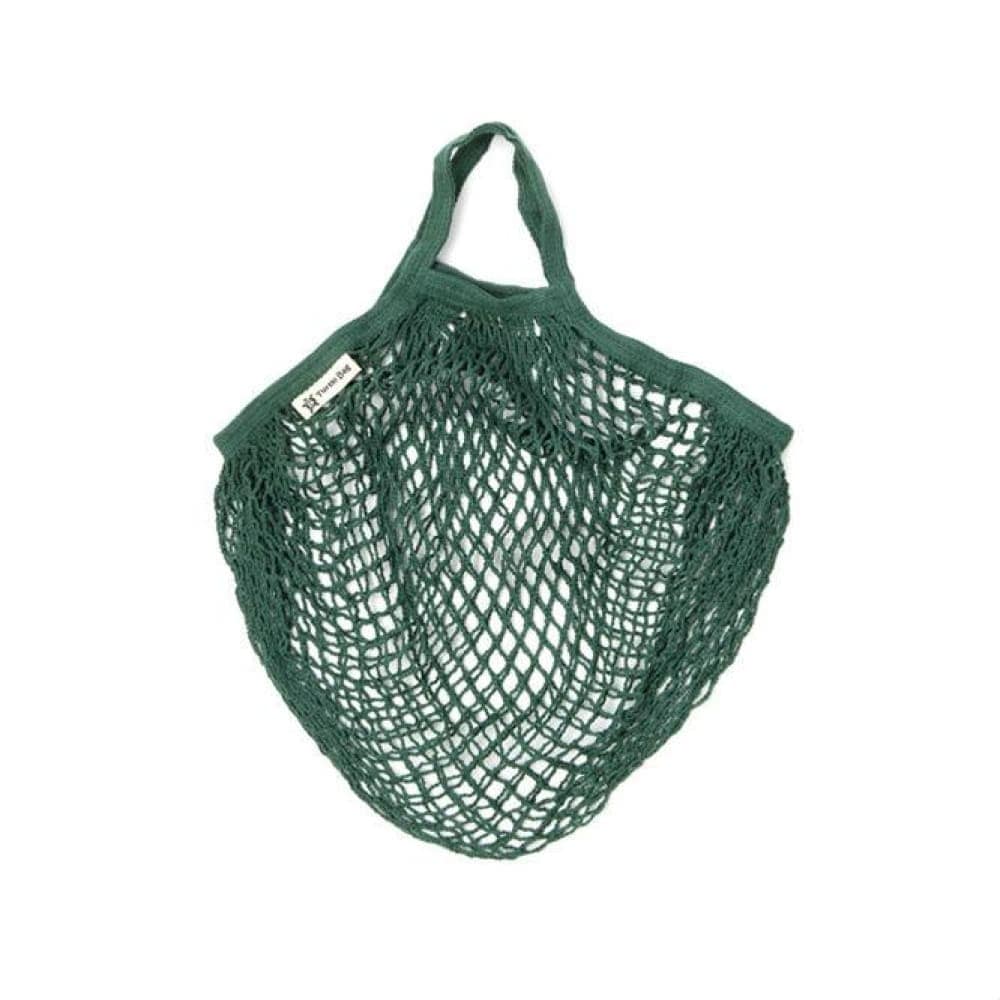 Turtle Bags Organic Cotton Short-Handled String Bag By Turtle Bags - Various Colours &keep