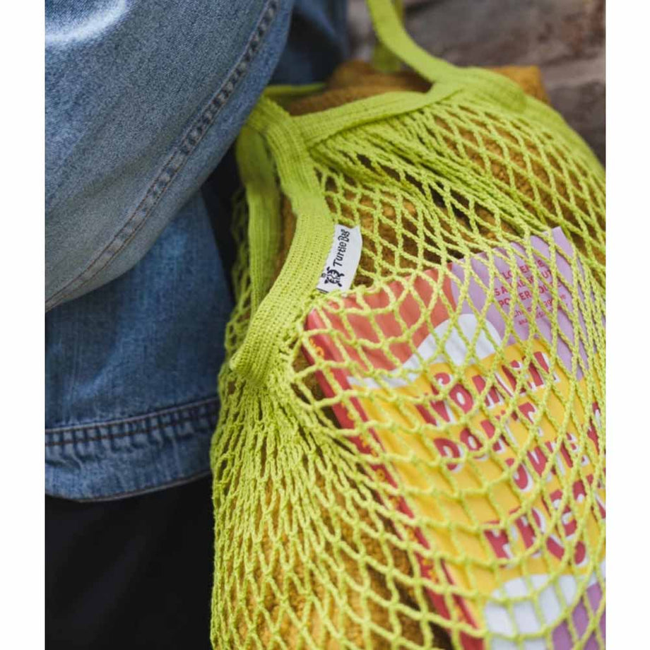 Organic Short Handled String Bag - Turtle Bags