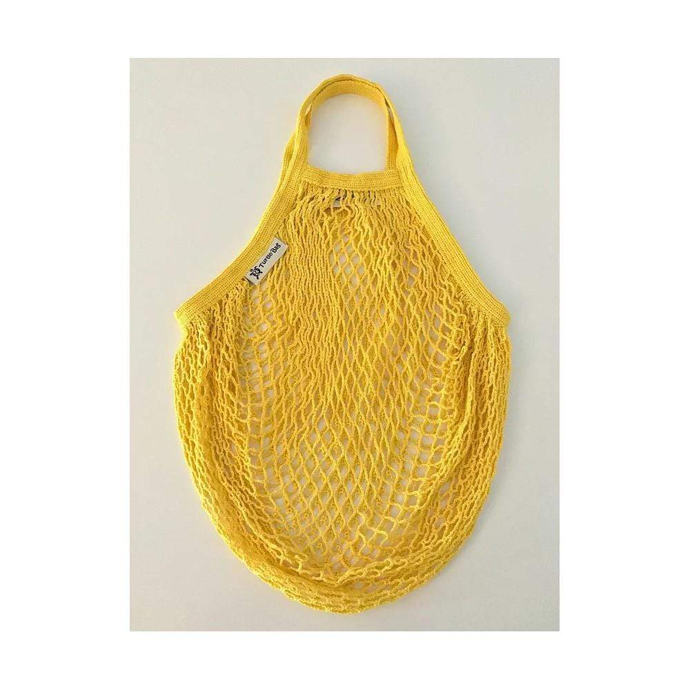 Turtle Bags Organic Cotton Short-Handled String Bag by Turtle Bags - Sunflower &Keep