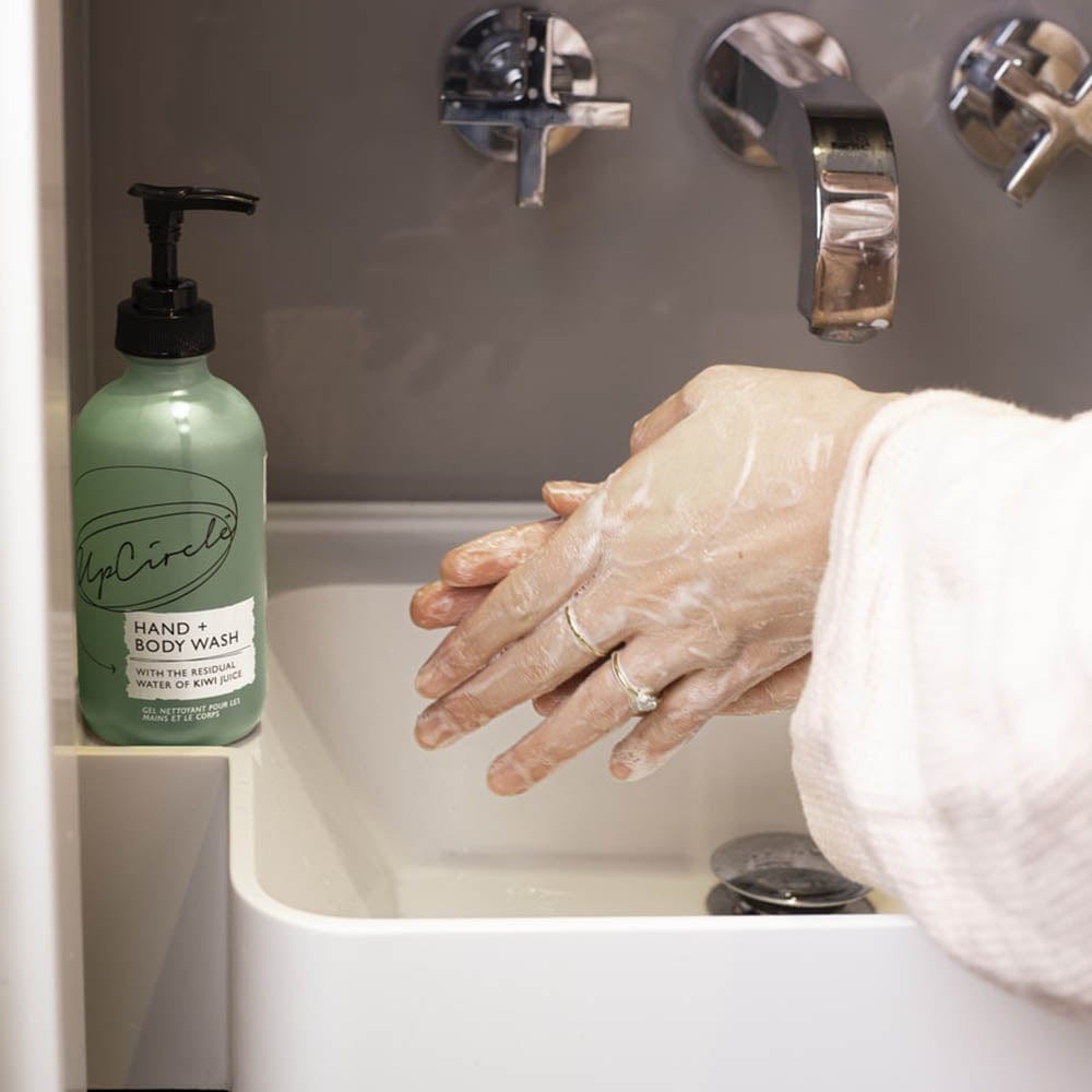 UpCircle Hand & Body Wash with Lemongrass & Kiwi Water &Keep