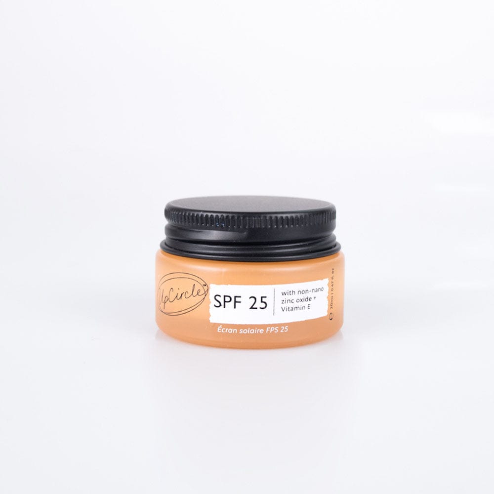 UpCircle SPF 25 Mineral Sunscreen Travel Size 30ml &Keep