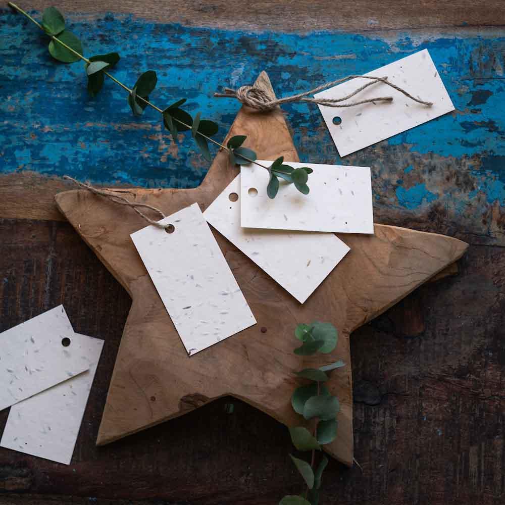 Seed Paper Gift Tags - Set of 10 &Keep